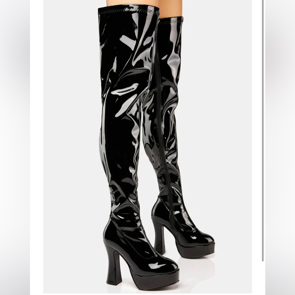 Dolls Kill Wicked Desire Platform Boots